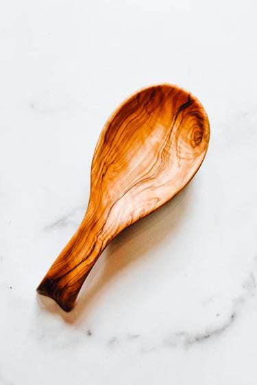 Olive Wood Spoon Rest